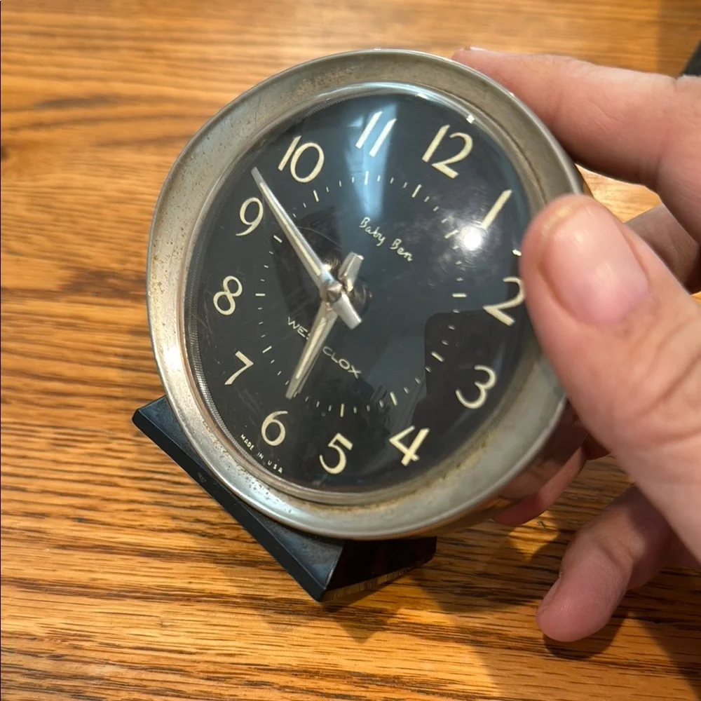 Baby Ben Westclock vintage alarm clock from late 1950’s